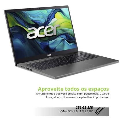 Imagem de Notebook Acer Aspire Go Core I3 8gb Ram Ddr5 Ssd 256gb Ips