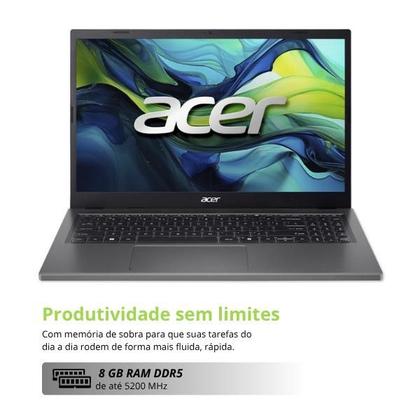 Imagem de Notebook Acer Aspire Go Core I3 8gb Ram Ddr5 Ssd 256gb Ips