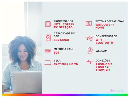 Imagem de Notebook Acer Aspire Go i5 15,6” 8GB RAM 512GB