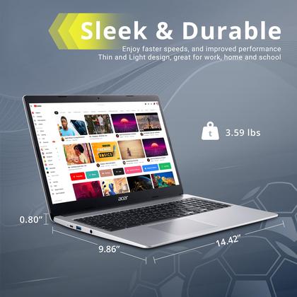 Imagem de Notebook acer Chromebook 315 15.6" Intel Celeron 4GB 64GB