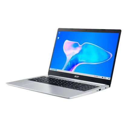 Imagem de Notebook Acer R5 5500U AMD 15.6 FHD IPS AMD Ryzen 5 Prata Aspire 5 A51545R1AC
