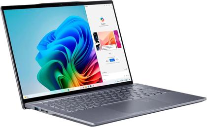 Imagem de Notebook acer swift 14 ai sf1411t x3rz 14.5 qualcomm snapdragon x elite x 1e78100 16gb ram 1024gb ssd steel gray