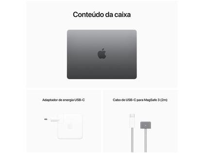 Notebook Apple Macbook Air 13,6” M2 8GB RAM 256GB SSD Cinza