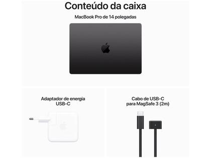 Imagem de Notebook Apple Macbook Pro 14” M3 16GB RAM 1TB SSD Cinza-espacia