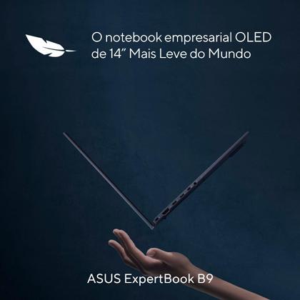 Imagem de Notebook ASUS ExpertBook B9 403CVAR Intel Core 7 150U 32GB Ram 512GB SSD Windows 11 Pro Tela 14"OLED Black - PP2134X