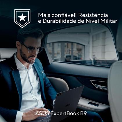 Imagem de Notebook ASUS ExpertBook B9 403CVAR Intel Core 7 150U 32GB Ram 512GB SSD Windows 11 Pro Tela 14"OLED Black - PP2134X