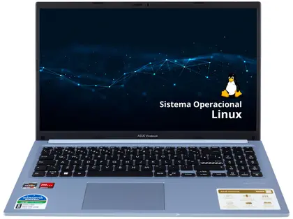 Notebook Asus Vivobook 15 AMD Ryzen 5 8GB - 256GB SSD 15,6” Linux