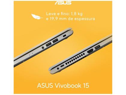 Notebook Asus Vivobook 15 Intel Core i3 8GB - 512GB SSD 15,6