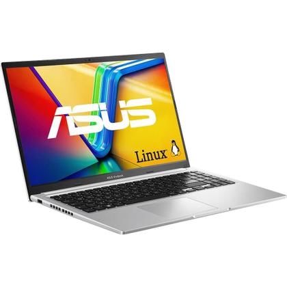 Imagem de Notebook ASUS Vivobook 15 M1502, AMD Ryzen 7 5825U, 16GB RAM, 512 GB SSD, KeepOS, Tela 15.6, FHD, Cool Silver - M1502YA-NJ612