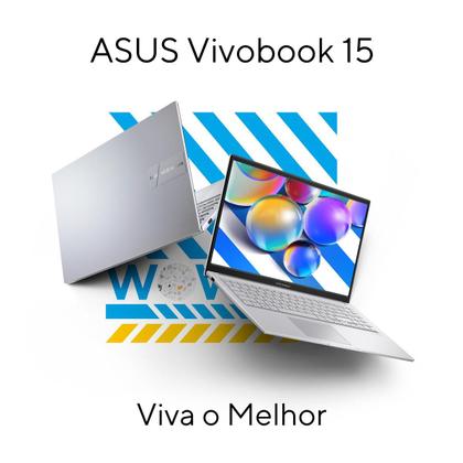 Imagem de Notebook ASUS Vivobook 15 X1504VA Intel Core i5 1334U 8GB Ram 512GB SSD Linux KeepOs Intel Iris Xe Tela 15,6" LED FHD Silver - NJ1741
