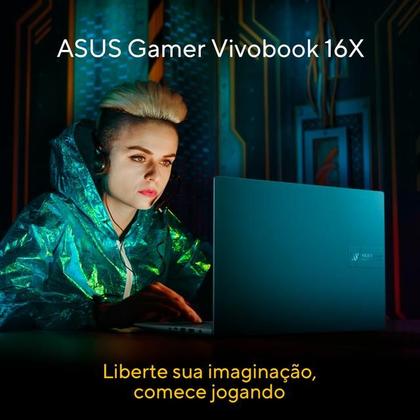 Imagem de Notebook ASUS Vivobook 16X K3605ZF RTX 2050 Intel Core i5 12500H 8Gb Ram 512Gb SSD Windows 11  FHD 16" Preto - N1420W