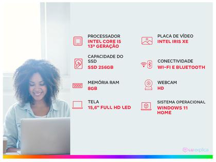 Imagem de Notebook ASUS Vivobook Core i5 1334U 8GB