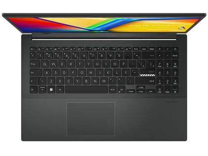 Imagem de Notebook ASUS VivoBook Go 15 E1504FA, AMD Ryzen 5 7520U, 8GB RAM, 512GB SSD, Tela 15.6" FHD, KeepOS, Preto - E1504FA-NJ732