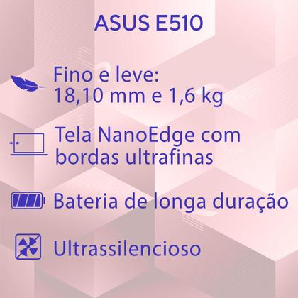 Imagem de Notebook ASUS Vivobook Go 15 E510KA Intel Celeron Dual Core N4500 4GB Ram 128GB EMMC Windows 11 Home 15,60" HD Rosa - BR833WS