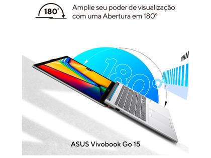 Imagem de Notebook ASUS Vivobook Go 15 Intel Core i3 8GB RAM