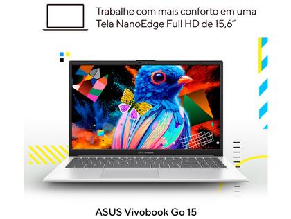 Imagem de Notebook ASUS Vivobook Go 15 Intel Core i3 8GB RAM