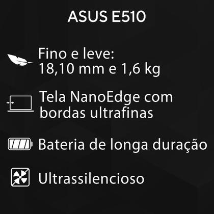 Imagem de Notebook ASUS Vivobook Go BR1375WS Celeron N4500 8GB RAM 128GB e-MMC Windows 11 Home 15,6" NanoEdge