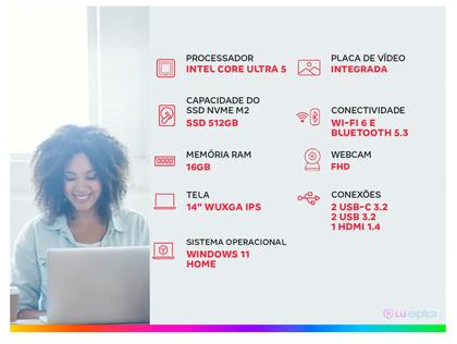 Imagem de Notebook ASUS Vivobook S14 16GB RAM 