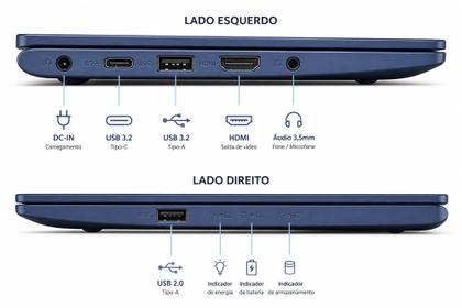 Imagem de Notebook Asus X1404V i3 1315U 8GB 128GB SSD 14 FHD Windows 11