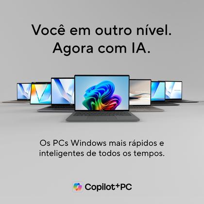 Imagem de Notebook ASUS Zenbook S14 Copilot+ PC UX5406SA Intel Core Ultra 7 256 V 16GB RAM 1TB SSD Windows 11 Home 14” OLED Zumaia Gray QL504W