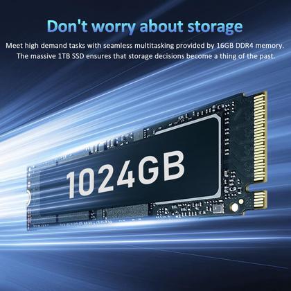 Imagem de Notebook Auxda T152A 15,6" Intel N95 16 GB de RAM 1 TB SSD Win11