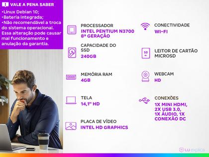 Imagem de Notebook Compaq Presario 427 Intel Pentium N3700