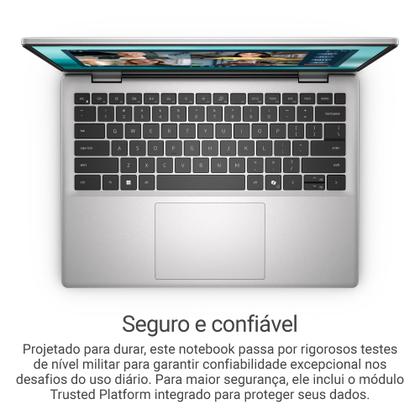 Imagem de Notebook Dell 14" FHD+ Intel Core 7 150U 16GB 512GB SSD Windows 11 Prata DC14-C5120U-M40