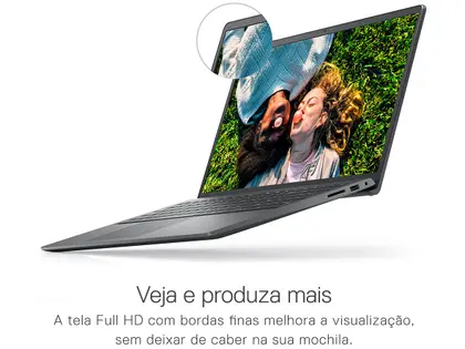 Notebook Dell Inspiron 15 3000 Intel Core i3 - 8GB 256GB SSD 15,6