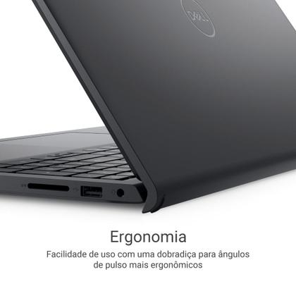 Imagem de Notebook Dell Inspiron 15.6" Full HD Intel Core 3-100U 8GB 512GB SSD Linux Preto Carbono I15-I3100-U15P