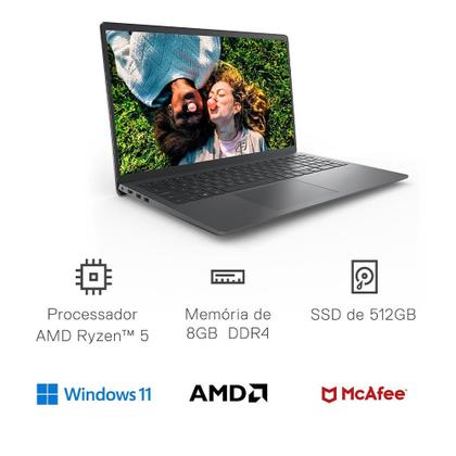 DELL AMD Ryzen 5 5500U ノートPC Notebook Dell Inspiron Ryzen 5 5500u 8gb Ram Ssd 512gb Win11