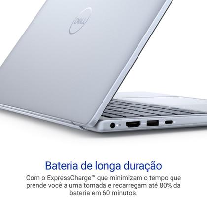 Imagem de Notebook Dell Inspiron I14-I120U-M10C 14" FHD+ Intel Core 5 120U 8GB 512GB SSD Windows 11 Prata Gelo  + Capa EcoLoop14