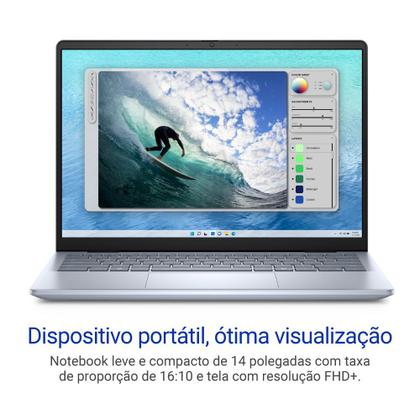 Imagem de Notebook Dell Inspiron I14-I150U-M60 14" FHD+ Intel Core 7 150U 16GB 512GB SSD NVIDIA GeForce MX570A Win 11