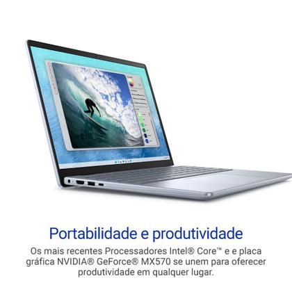 Imagem de Notebook Dell Inspiron I14-I150U-M60 14" FHD+ Intel Core 7 150U 16GB 512GB SSD NVIDIA GeForce MX570A Win 11