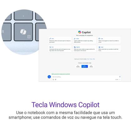 Imagem de Notebook Dell Inspiron Plus I14-QCXPLUS-M10 14" QHD+  Touch Snapdragon X Plus 16GB 512GB SSD Windows 11 Prata Gelo