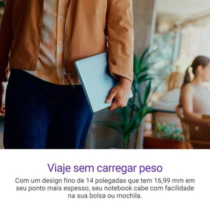 Imagem de Notebook Dell Inspiron Plus I14-QCXPLUS-M20 14" QHD+  Touch Snapdragon X Plus 16GB 1TB SSD Windows 11 Prata Gelo