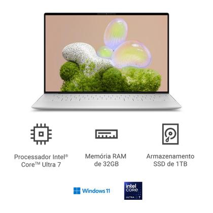 Imagem de Notebook Dell XPS 13 X13-U7256V-M20 13.4" 3K OLED Touch Intel Core Ultra 7 32GB 1TB SSD Win 11