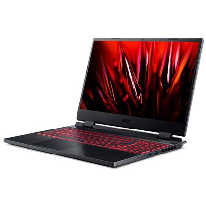 Imagem de Notebook Gamer Acer Nitro 5 AMD Ryzen7-7735HS, 8GB RAM DDR5, GeForce RTX 3050, SSD 512GB NVMe, 15.6 FHD 144Hz IPS, Linux, Preto - AN515-47-R9ES