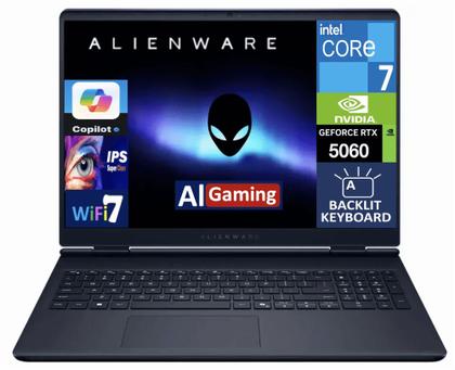 Imagem de Notebook Gamer Alienware 16 Aurora Core 7 RTX 3050 16GB Ram SSD 512GB