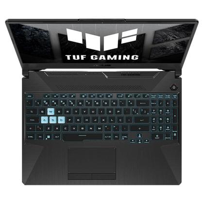 Imagem de Notebook Gamer ASUS TUF Gaming A15, AMD RYZEN 7 7435HS, 16GB RAM, 512GB SSD, RTX 2050, W11 Home, 15,6" FHD, Preto Grafite - FA506NFR-HN060W