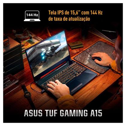 Notebook Gamer ASUS TUF Gaming A15, AMD RYZEN 7 7435HS, 16GB RAM