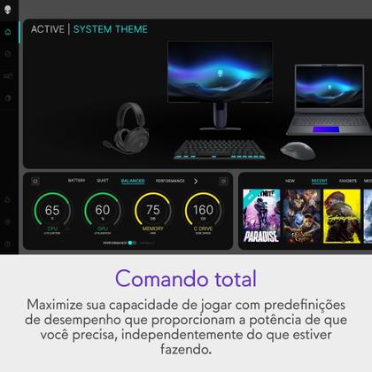 Imagem de Notebook Gamer Dell Alienware 16 Área-51 AA1625 AA16-C9275HX-M20 16" WQXGA Intel Core Ultra 9 64GB 1TB RTX5070 Win11