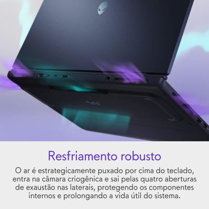 Imagem de Notebook Gamer Dell Alienware 16 Aurora AC16250 AC16-C5210H-U10 16" WQXGA Intel Core5 16GB 512GBSSD NVIDIA RTX3050 Linux