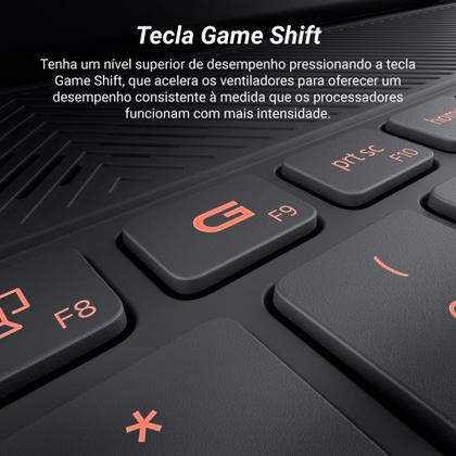 Notebook Gamer Dell G15-i1300-M55P 15.6" FHD 13ª Geração Intel Core i7 16GB 512GB SSD NVIDIA RTX 3050 Windows 11 Imagem de Notebook Gamer Dell G15-i1300-M55P 15.6" FHD 13ª Geração Intel Core i7 16GB 512GB SSD NVIDIA RTX 3050 Windows 11