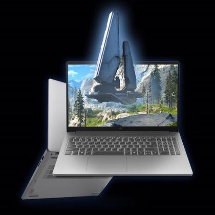 Imagem de Notebook Gamer Lenovo LOQ Essential Core I5 12G 3.1GHz 16GB 512SSD M.2 15.6 Geforce RTX 3050 6GB GDDR6 Windows 11 Cinza