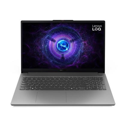 Imagem de Notebook Gamer Lenovo LOQ, i5-12450HX, 16GB DDR5, 1TB SSD, RTX 4050 6GB, 15.6" FHD, W11, Cinza - 83ME0001BR