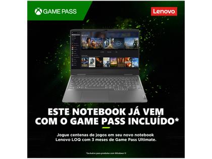 Imagem de Notebook Gamer Lenovo LOQ Intel Core i5 8GB RAM