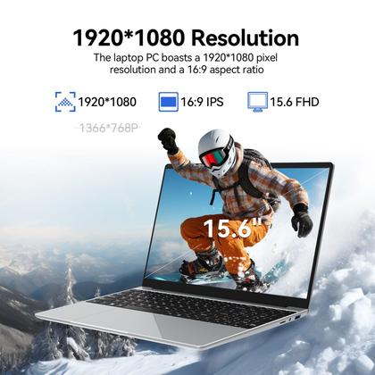 Imagem de Notebook Gezon D-1520 15.6" Windows 11 12 GB RAM 512 GB SSD