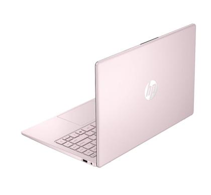 Imagem de Notebook HP 14" Intel N150 16GB RAM 128GB SSD rosa