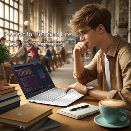 Imagem de Notebook HP 14" Ultrabook Intel de 4 núcleos 8 GB RAM 1,6 TB