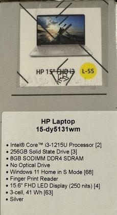 Imagem de Notebook HP 15.6 FHD Intel Core i3-1215U 8 GB de RAM 256 GB SSD Win11
